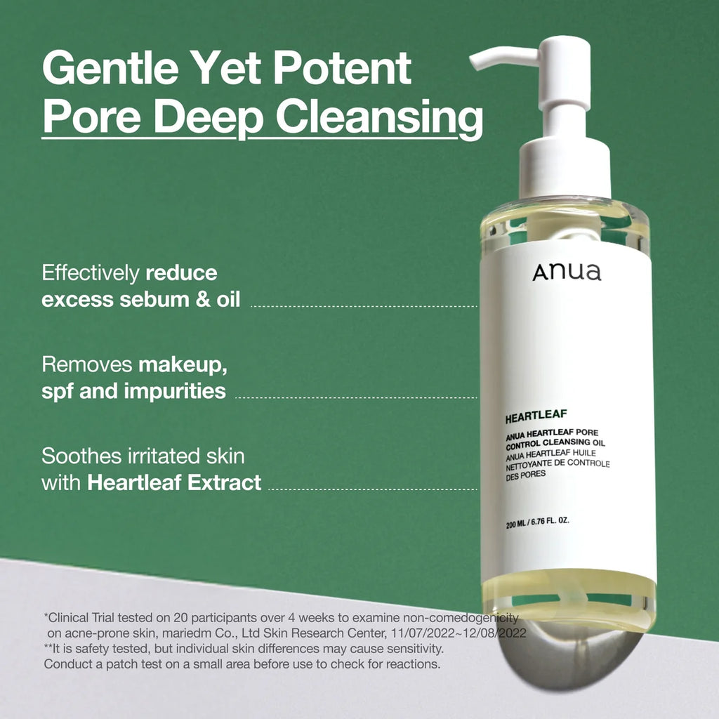 Heartleaf Pore Control Cleansing Oil 200ml by Anua