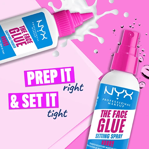 NYX Professional Makeup The Face Glue Gripping Primer Up To 24 Hour Hydration and Makeup Wear 35ml