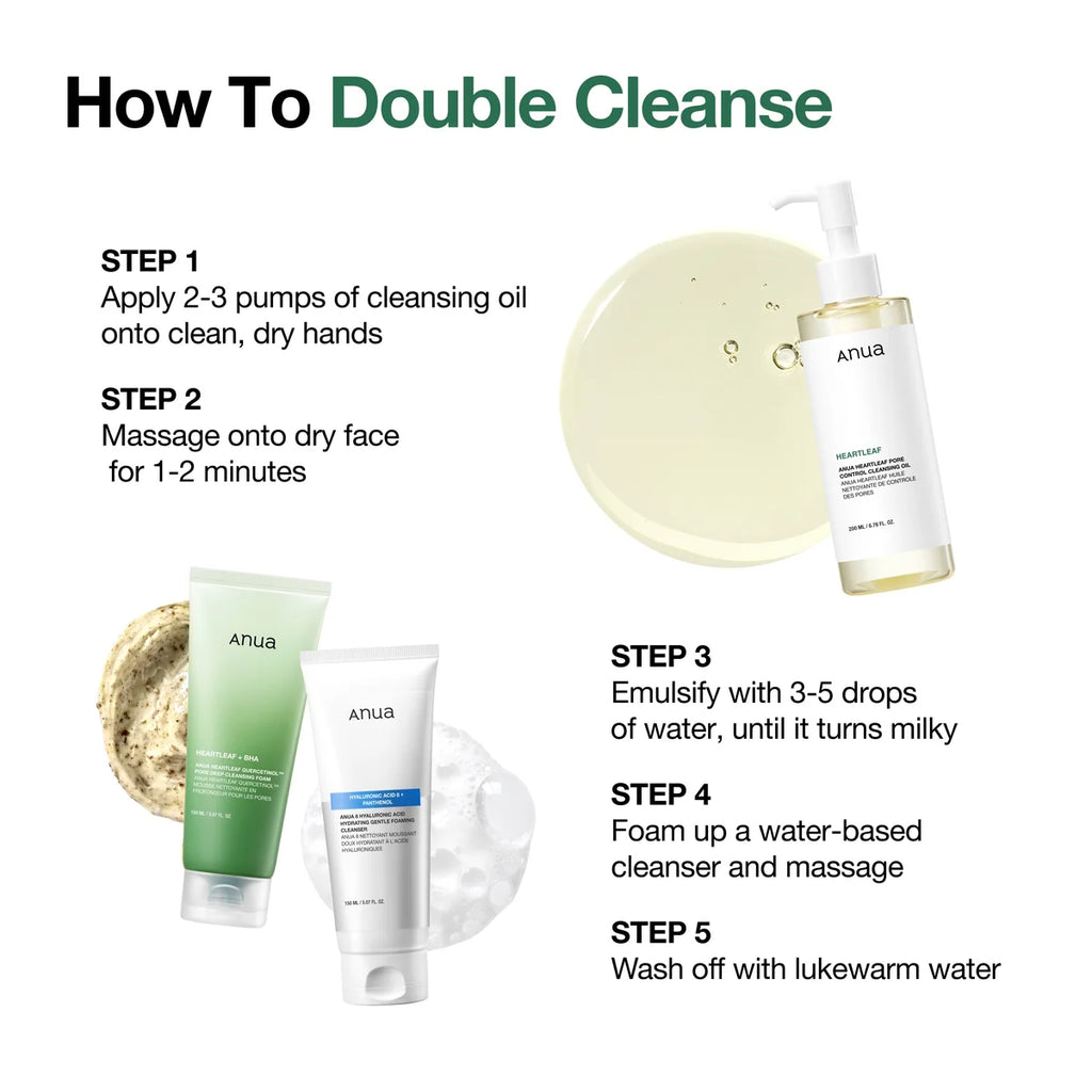 Heartleaf Pore Control Cleansing Oil 200ml by Anua