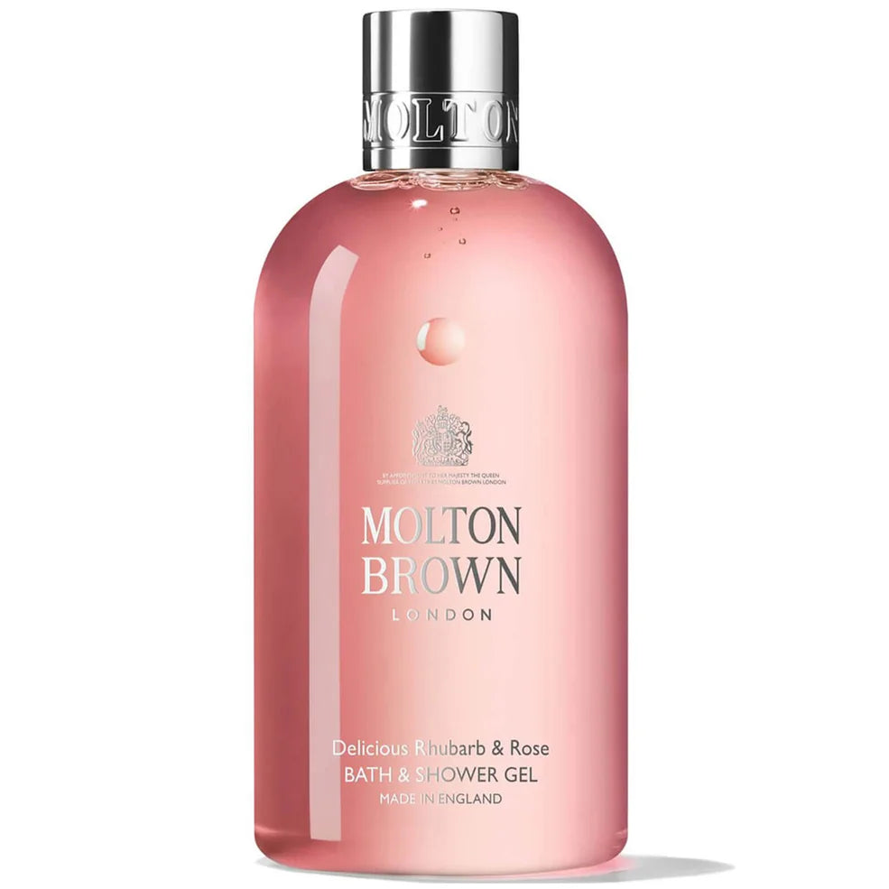 Molton Brown Delicious Rhubarb and Rose Bath and Shower Gel 300ml