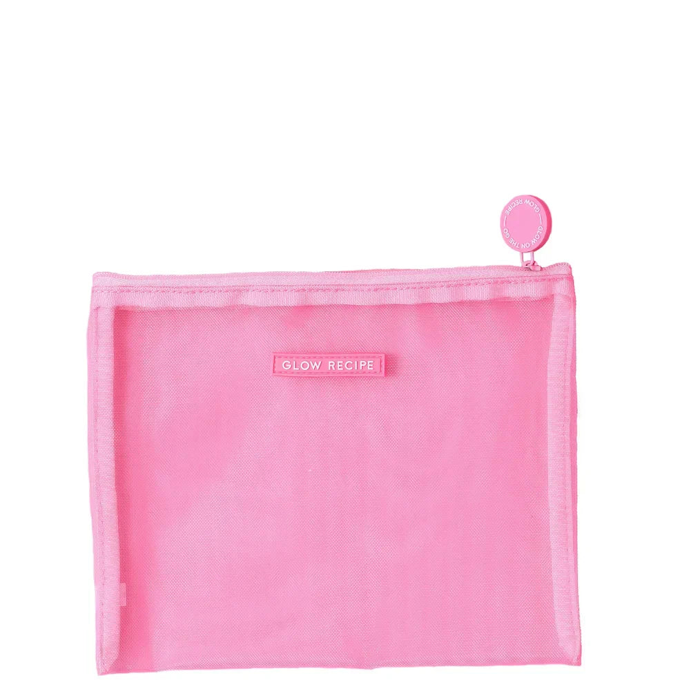 Glow Recipe Glow on the Go Zip Bag - Pink