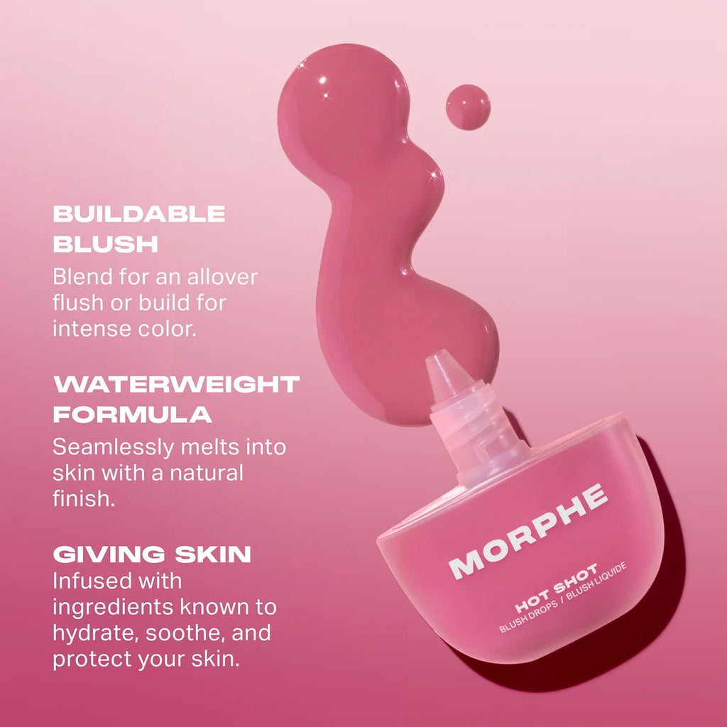 Hot Shot Blush Drops 15ml by Morphe