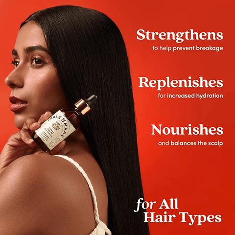 Fable & Mane HoliRoots Pre-Wash Strengthening Treatment Hair Oil 100ml