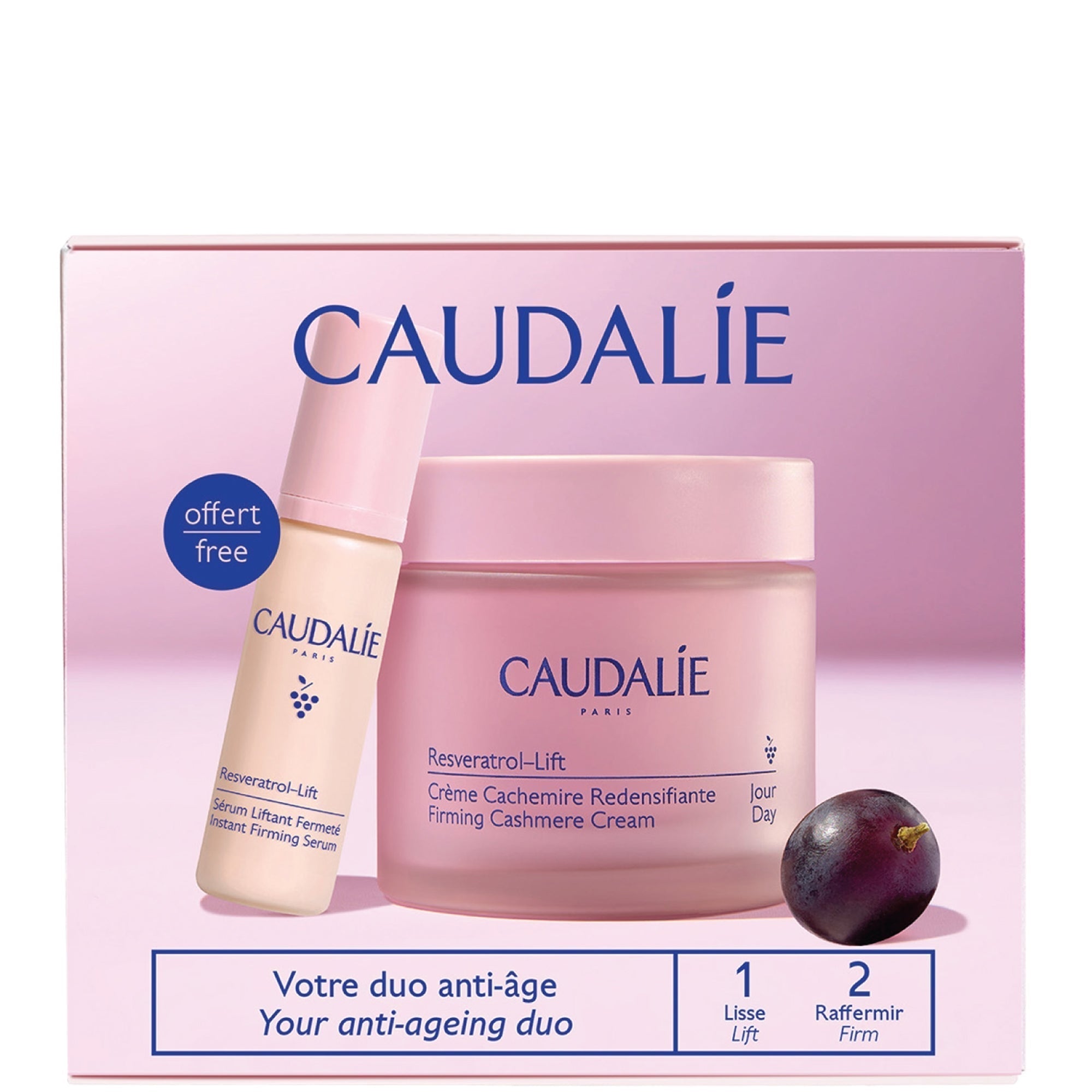 Caudalie Resveratrol-Lift Duo Kit (Worth £66)