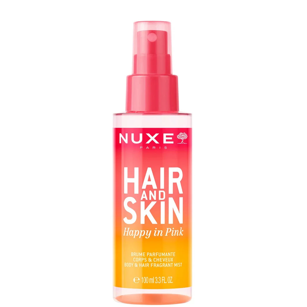 NUXE Hair & Skin Happy In Pink Body and Hair Fragrant Mist 100ml