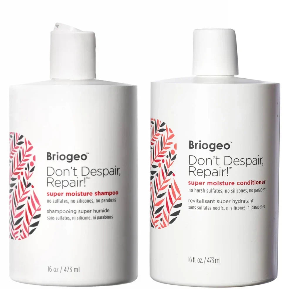 Briogeo Don't Despair, Repair! Super Moisture Shampoo and Conditioner