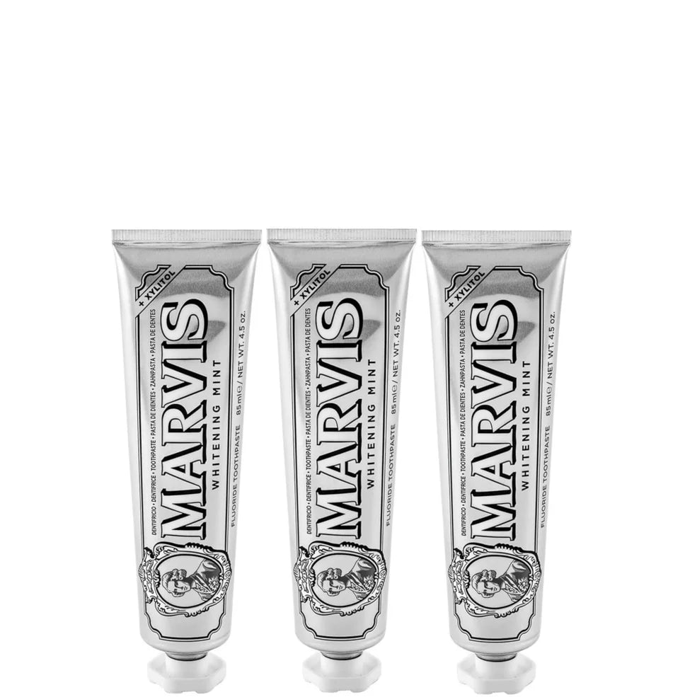 Marvis Whitening Mint Toothpaste Bundle (3x85ml)