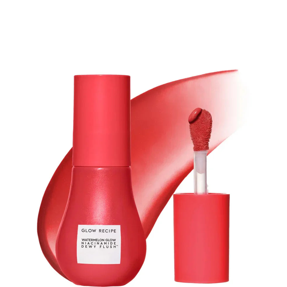 Glow Recipe Watermelon Glow Niacinamide Dewy Flush - Brightening Serum Blush - Cherry