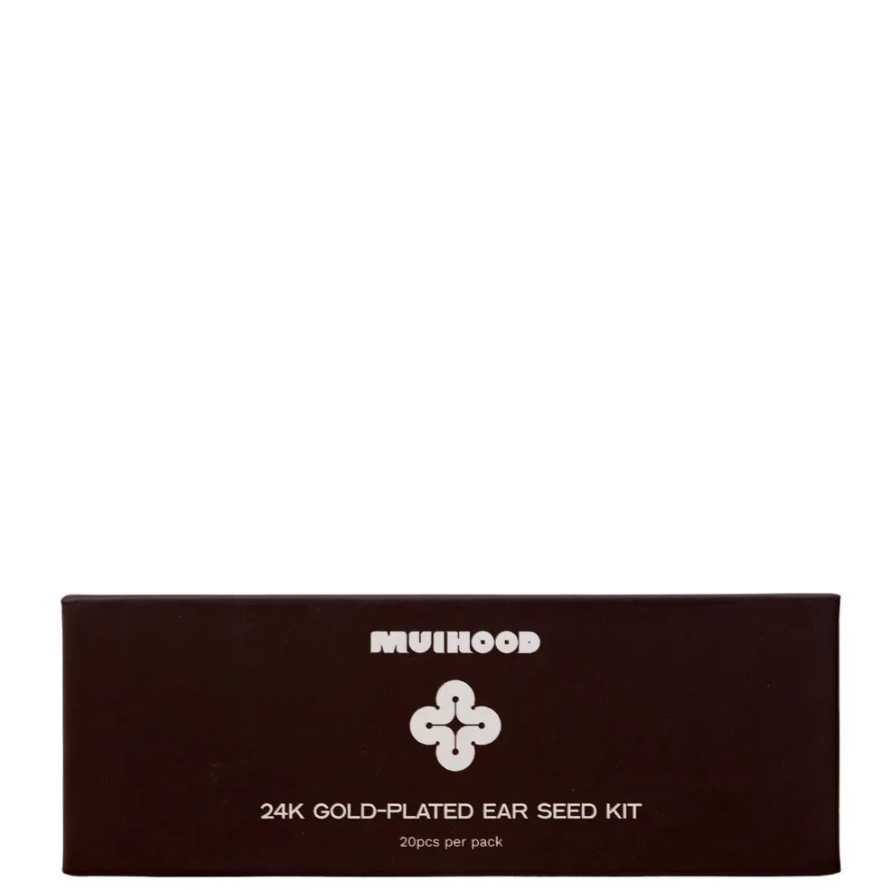Muihood 24K Gold Plated Ear Seed Kit