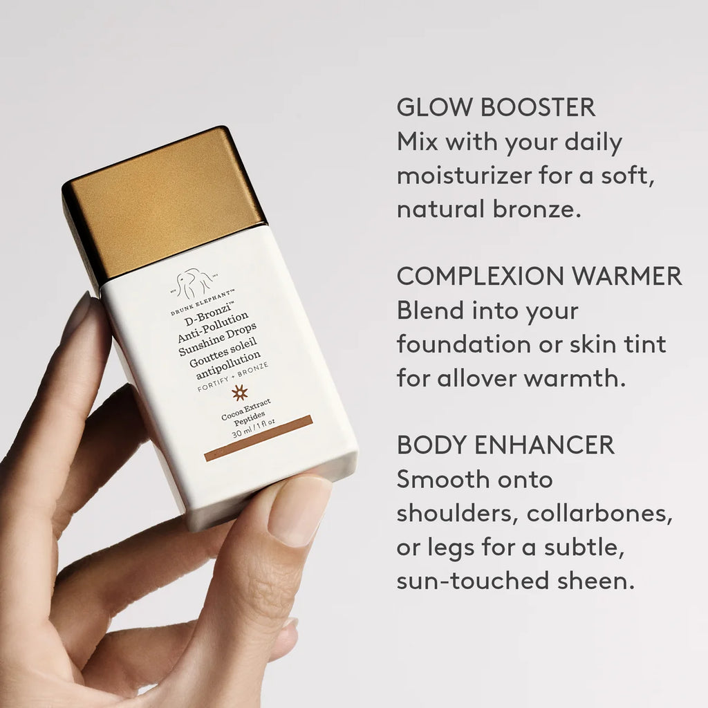 D-Bronzi Anti-Pollution Sunshine Drops 30ml by Drunk Elephant