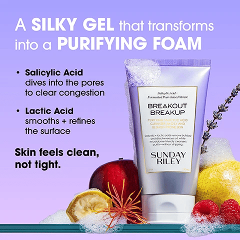 Sunday Riley Breakout Breakup Purifying Salicylic Acid Cleanser 150ml