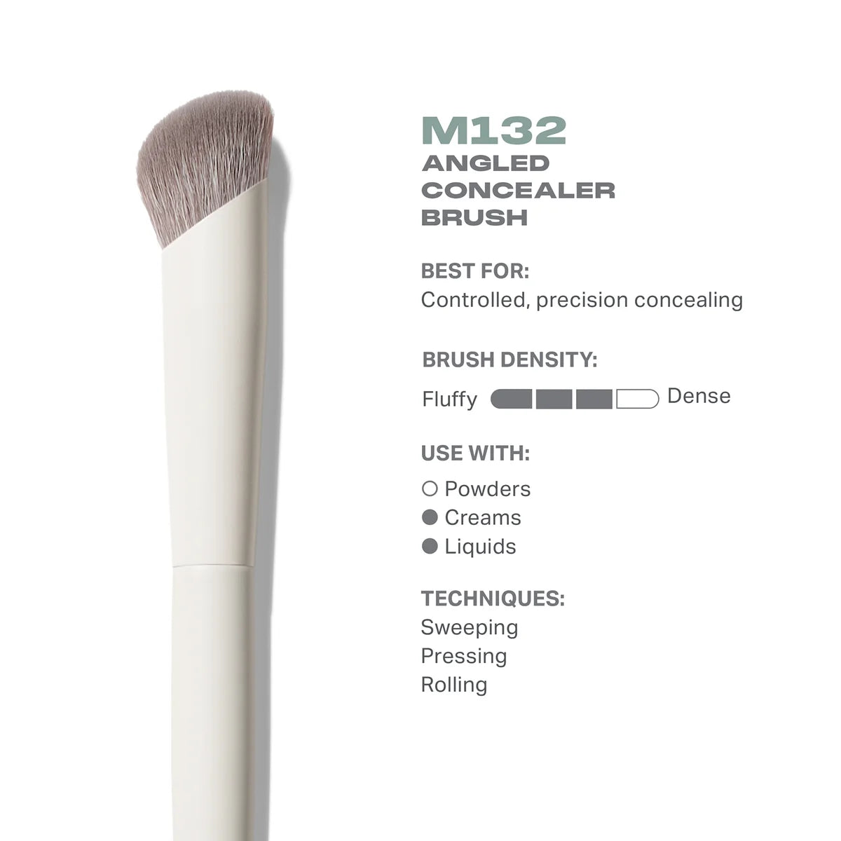 M132 Angled Concealer Brush by Morphe
