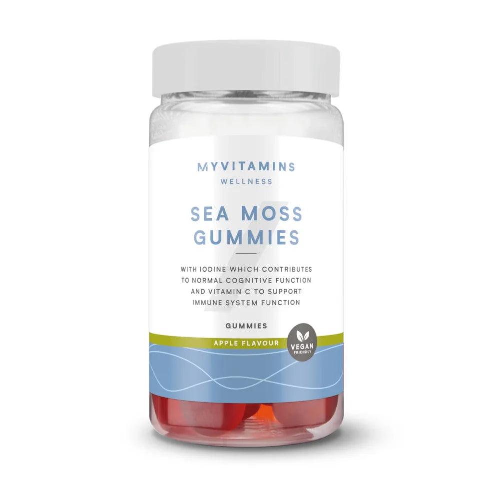 Myvitamins Sea Moss, Apple, 60 Gummies