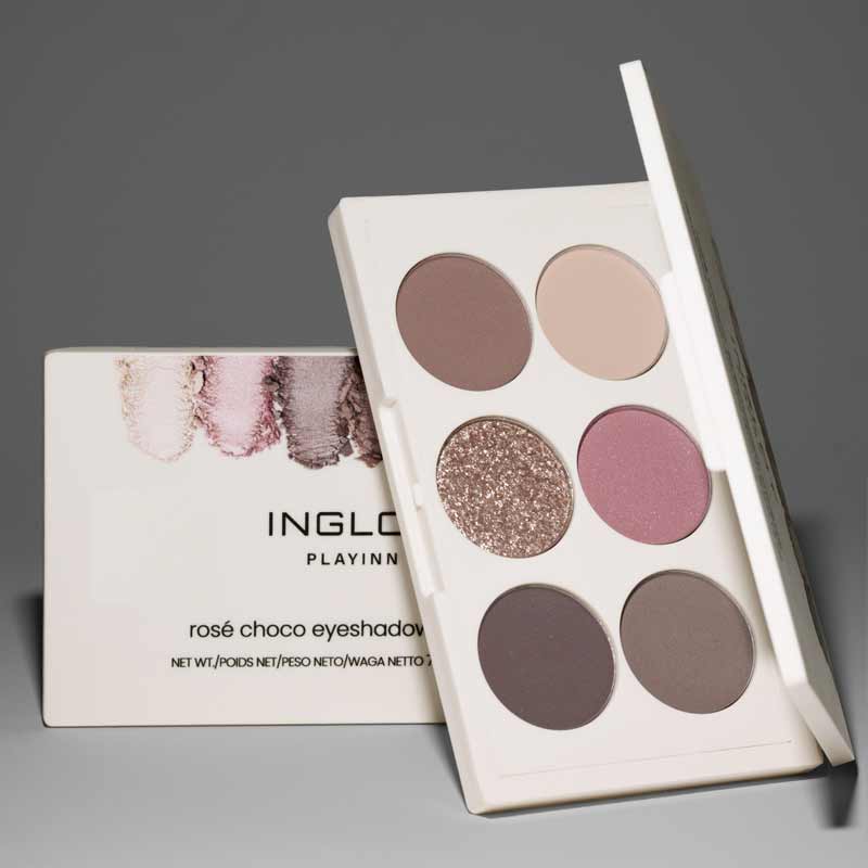 Playinn Rosé Choco Eyeshadow Palette by Inglot