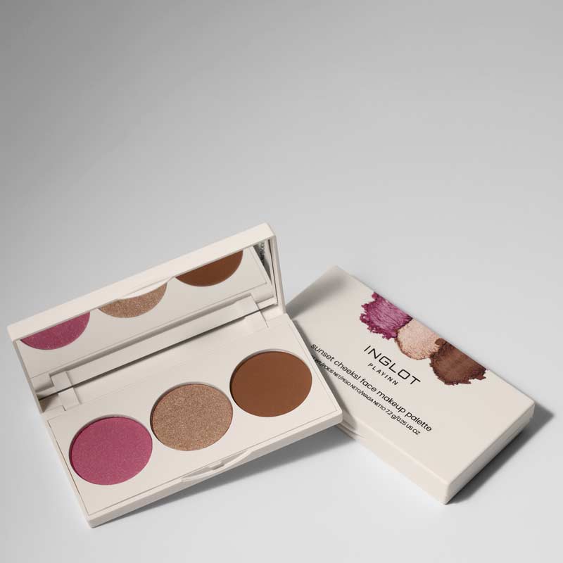 Playinn Sunset Cheeks! Face Makeup Palette by Inglot