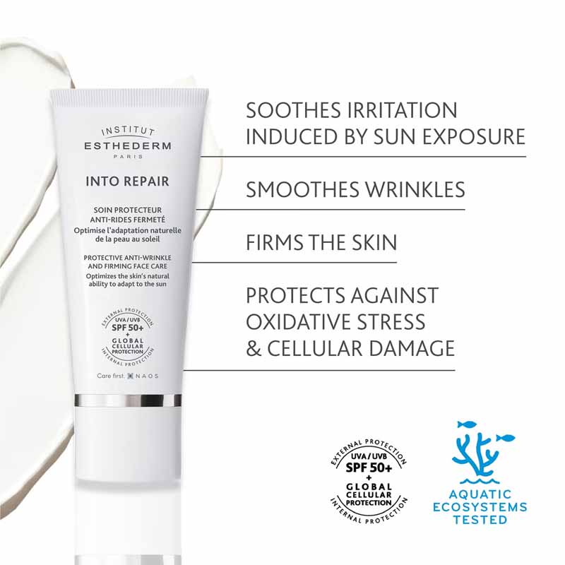 Into Repair Protective Anti-Wrinkle Face Care SPF50+ by Institut Esthederm