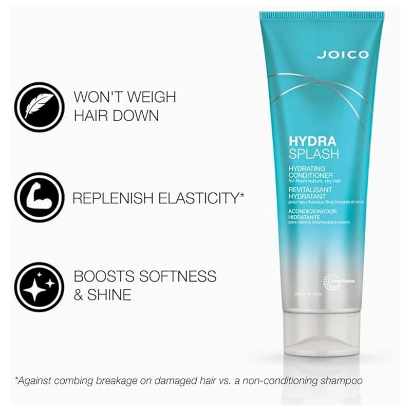 Hydra Splash Hydrating Conditioner for Fine-Medium Dry Hair by Joico