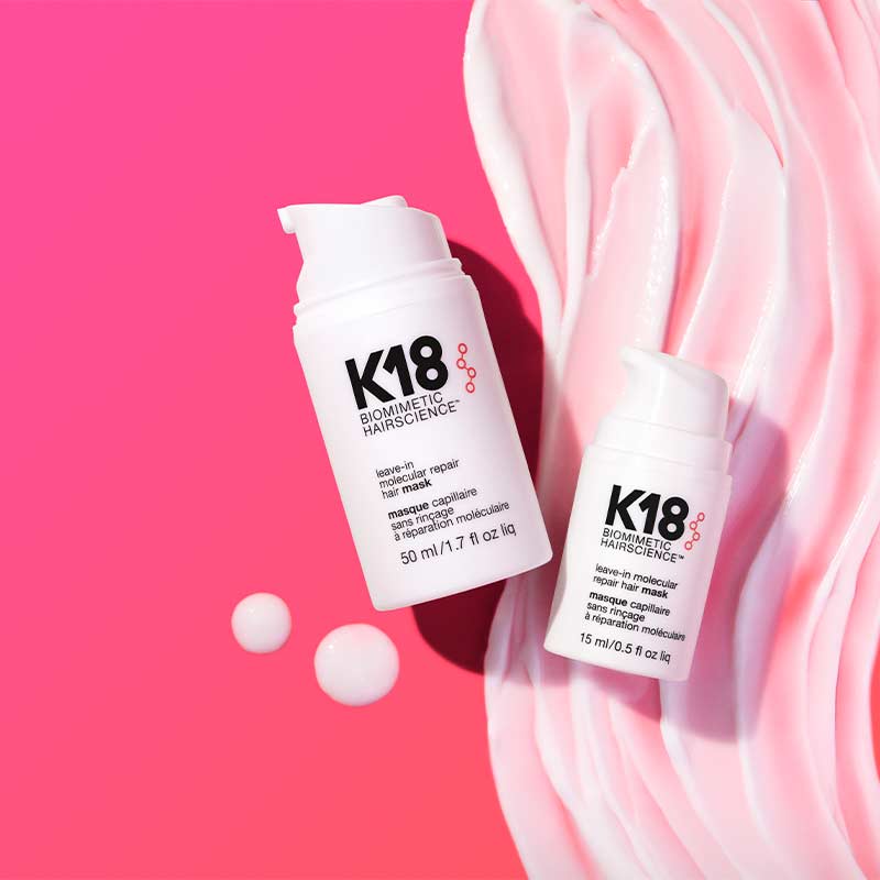 Leave-in Molecular Repair Hair Mask For Damaged Hair by K18