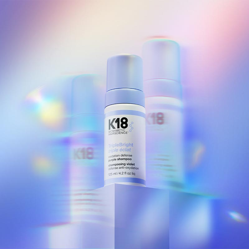 TripleBright Oxidation Defense Purple Shampoo by K18
