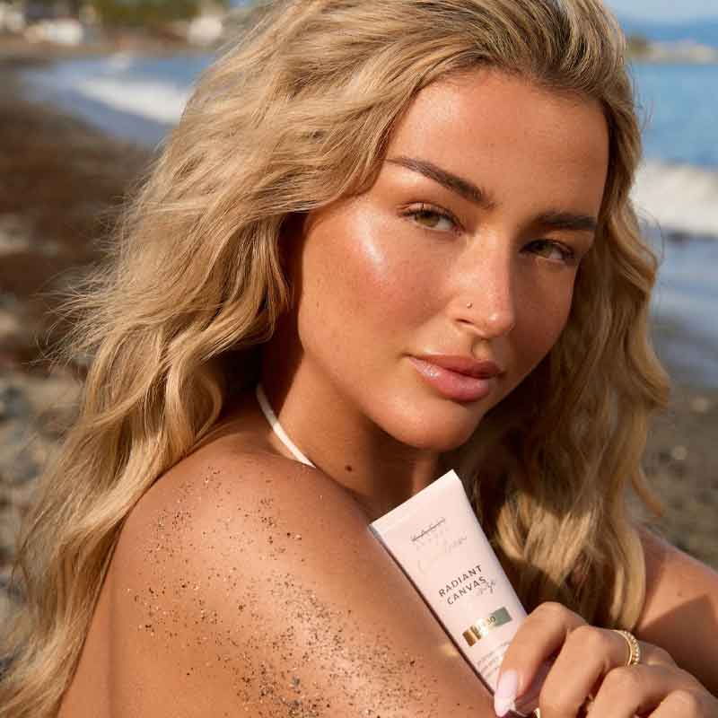 Radiant Canvas Bronze Primer SPF 30 by KASH Beauty