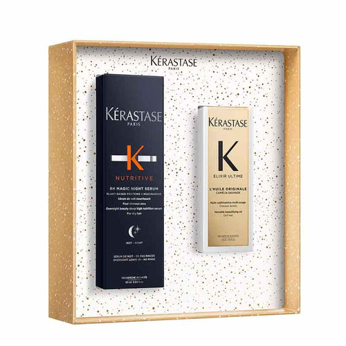 8H Magic Night Serum & Elixir Ultime Oil Day & Night Duo Gift Set by Kérastase