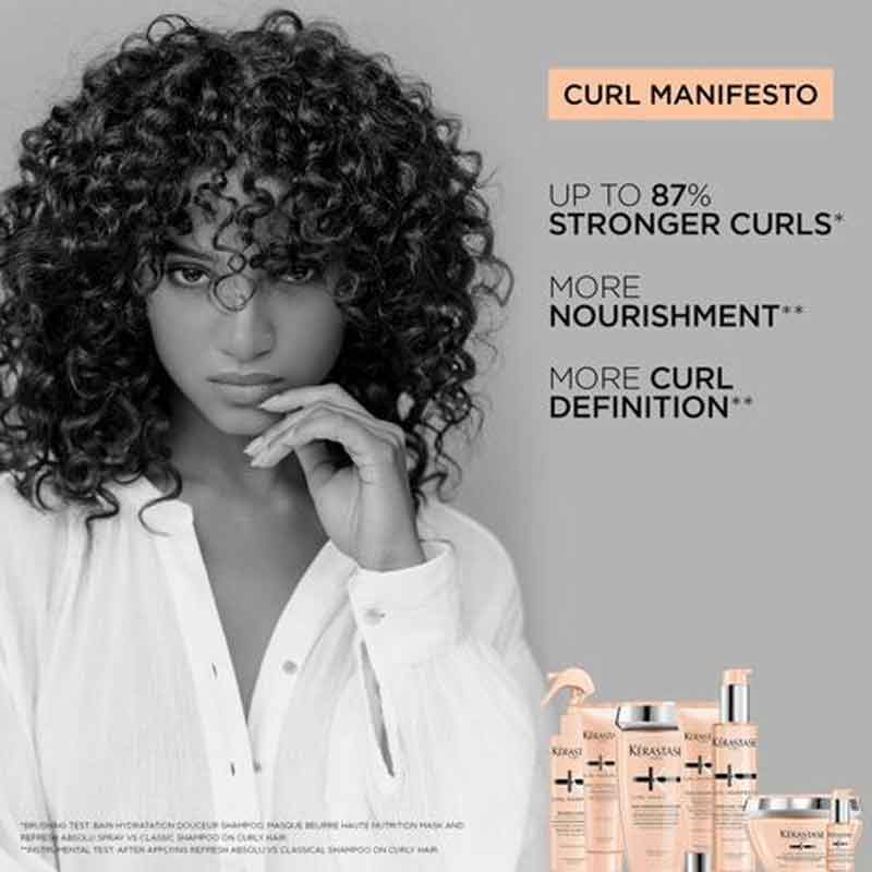 Curl Manifesto Bain Hydratation Douceur Gentle Hydrating Creamy Shampoo by Kérastase