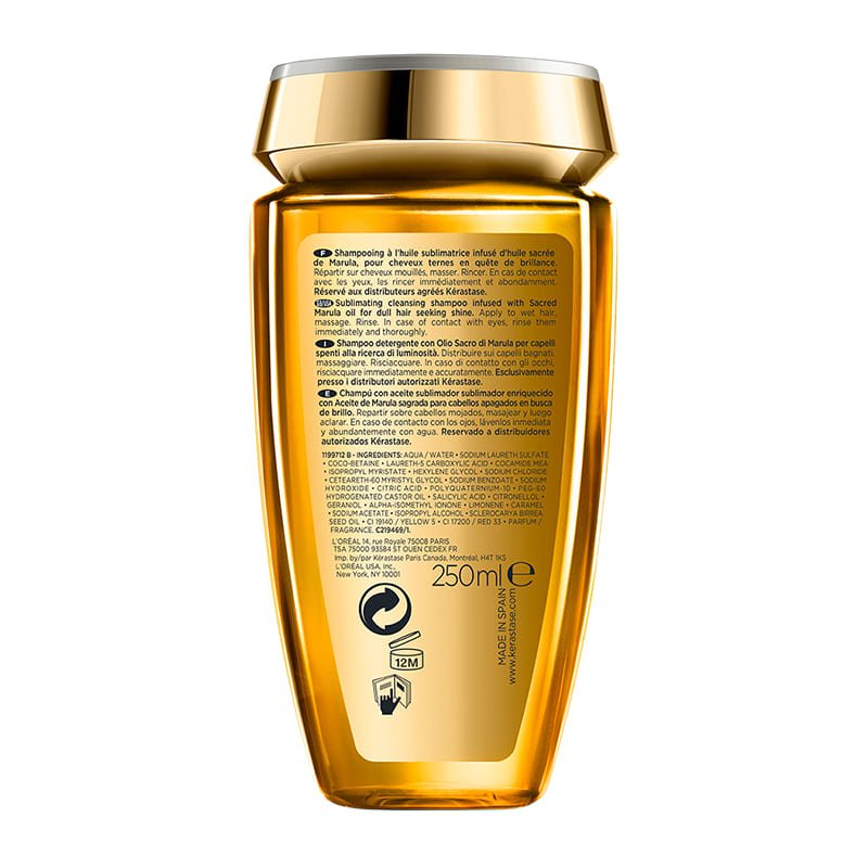 Elixir Ultime Bain Oil Infused Shampoo For Dull Hair by Kérastase