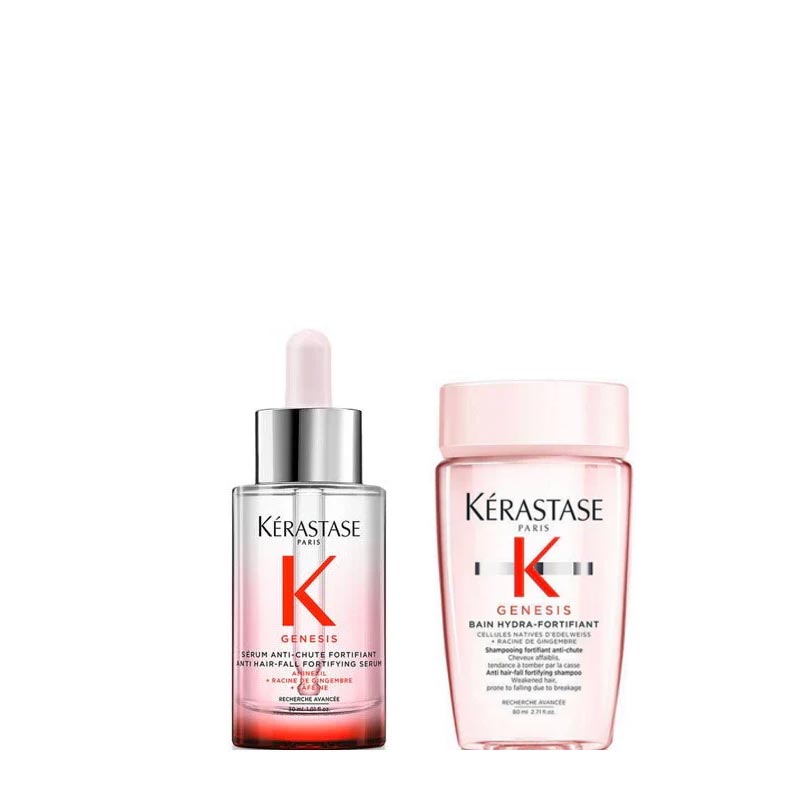 Genesis Anti-Chute Fortifiant Hair Loss Serum + Free Genesis Travel Shampoo by Kérastase