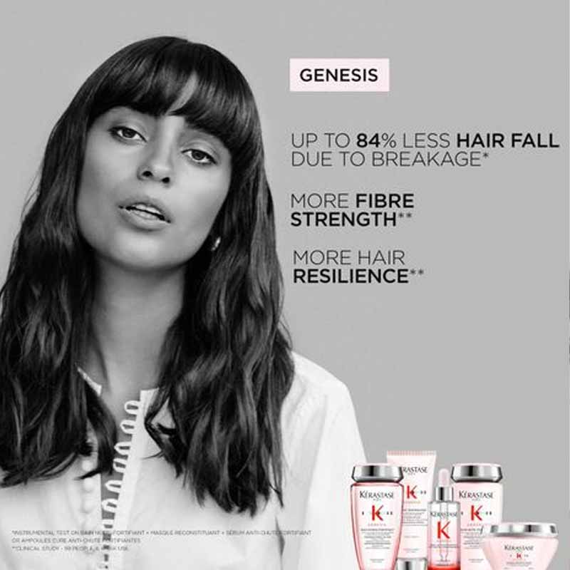 Genesis Anti-Chute Fortifiant Hair Loss Serum + Free Genesis Travel Shampoo by Kérastase