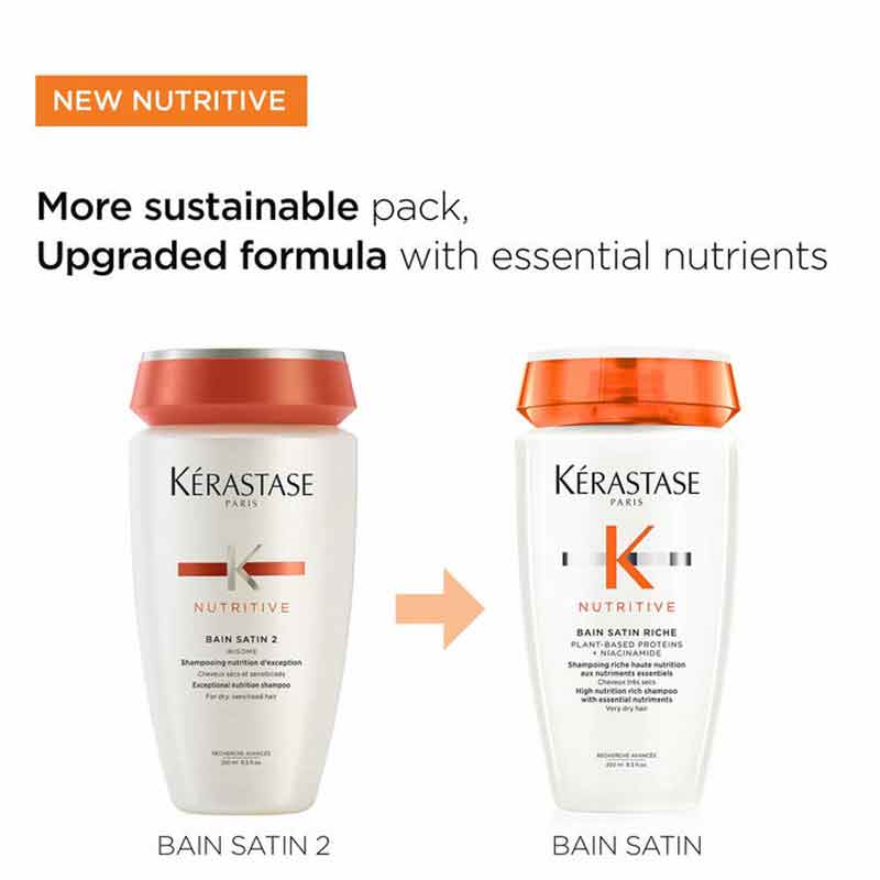 Nutritive Bain Satin Riche Shampoo For Very Dry Hair by Kérastase