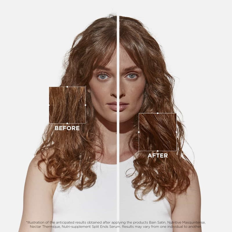 Nutritive Hydrating Shampoo, Conditioner + Free Anti-Frizz Blow Dry Milk by Kérastase