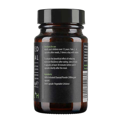 Activated Charcoal Capsules by KIKI Health