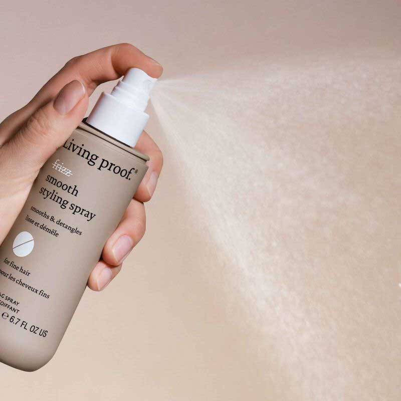 No Frizz Smooth Styling Spray For Fine Hair by Living Proof