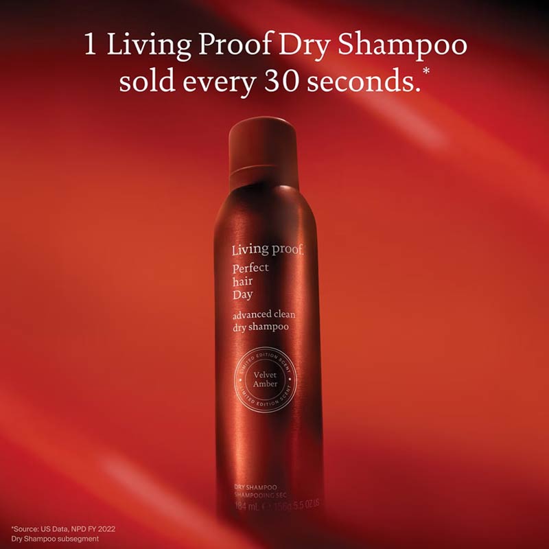 Perfect Hair Day Limited Edition Velvet Amber Advanced Clean Dry Shampoo by Living Proof