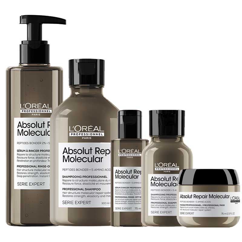 Absolut Repair Molecular Home And Away Bundle by L'Oréal Professionnel