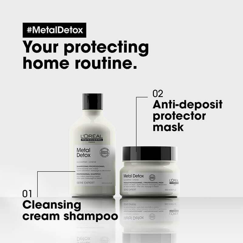 Metal Detox Pre-Shampoo Shampoo & Mask Bundle by L'Oréal Professionnel