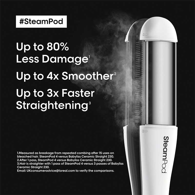 Steampod 4.0 Hair Styling Tool For All Hair Types by L'Oréal Professionnel