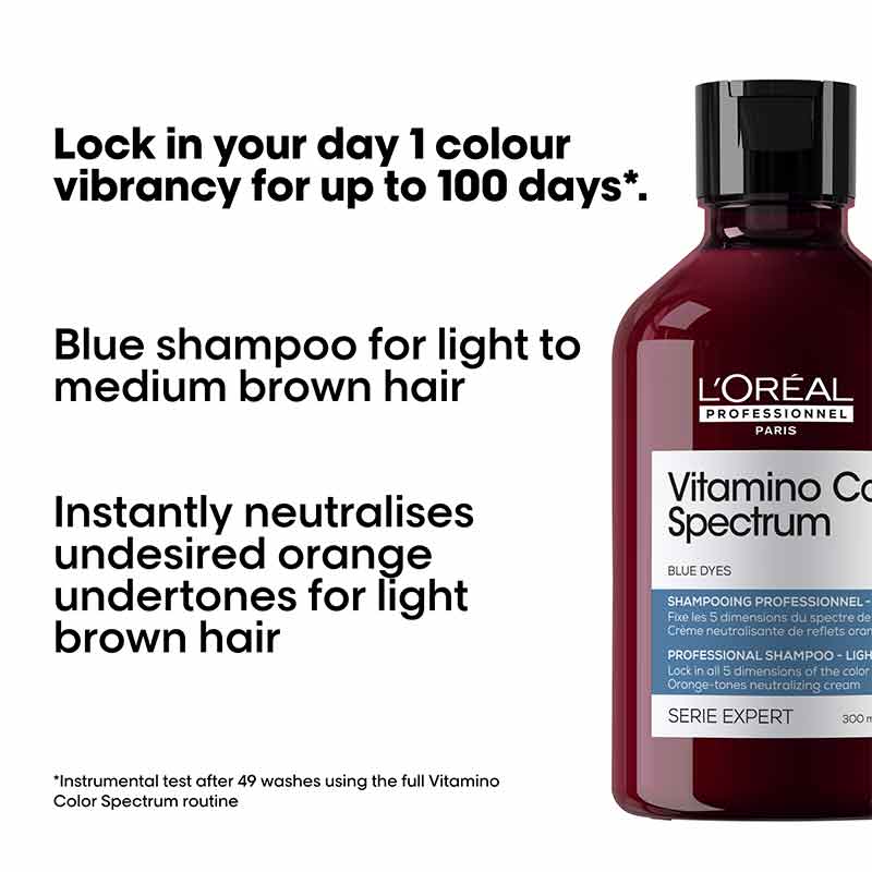 Vitamino Color Spectrum Blue Tinted Shampoo by L'Oréal Professionnel