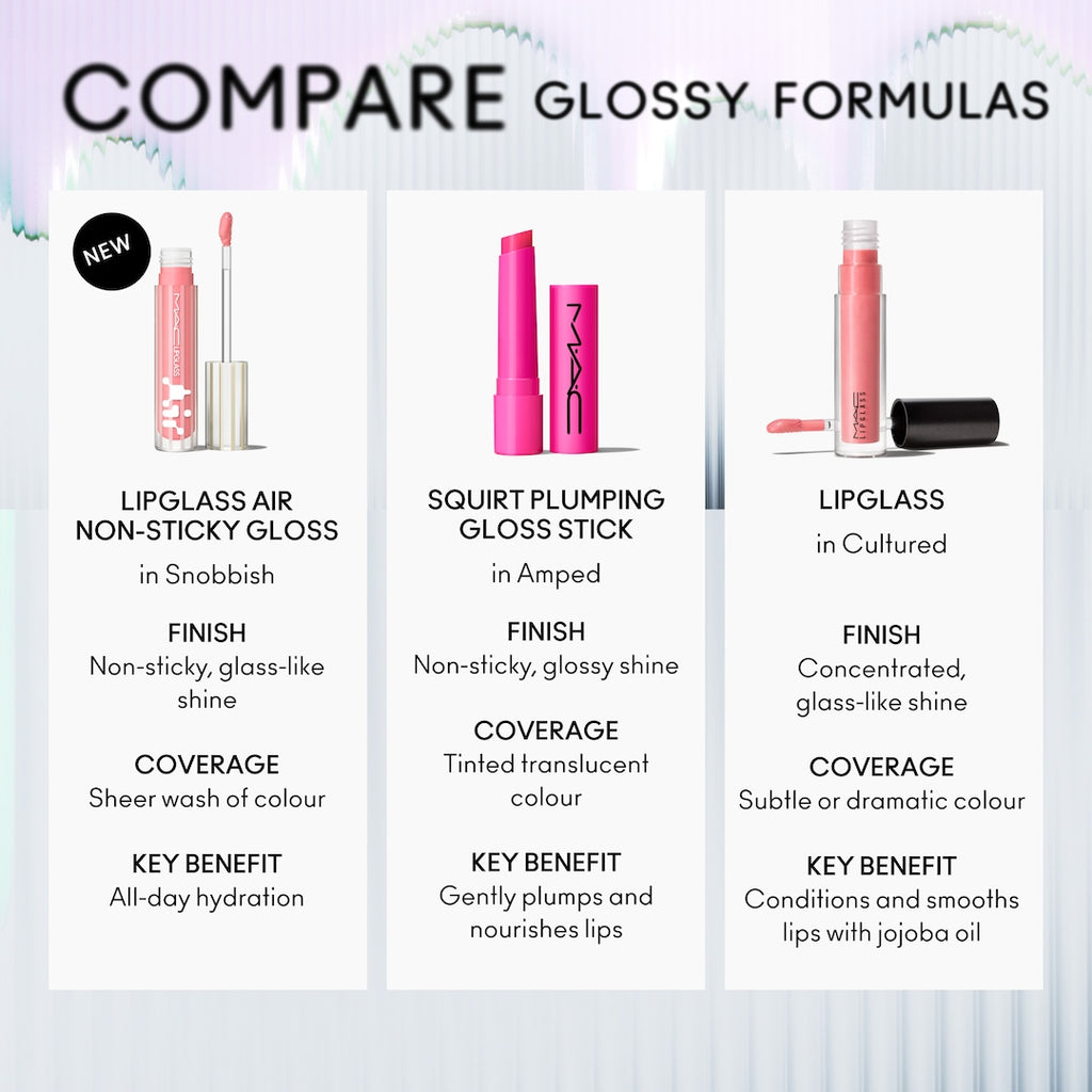 Lipglass Air Non-Sticky Gloss by MAC Cosmetics
