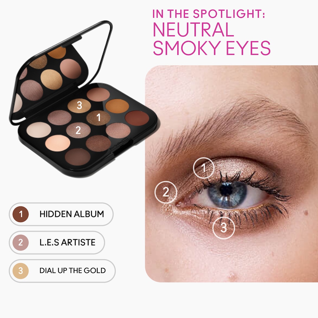 Connect In Colour Eyeshadow Palette: Unfiltered Nudes by MAC Cosmetics