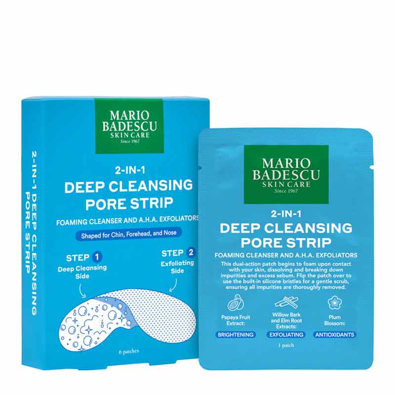 2-in-1 Deep Cleansing Pore Strip by Mario Badescu