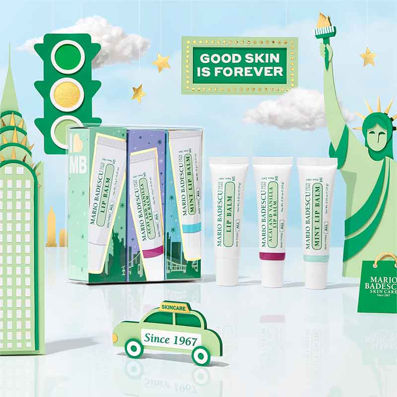 Lip Balm Trio Gift Set by Mario Badescu