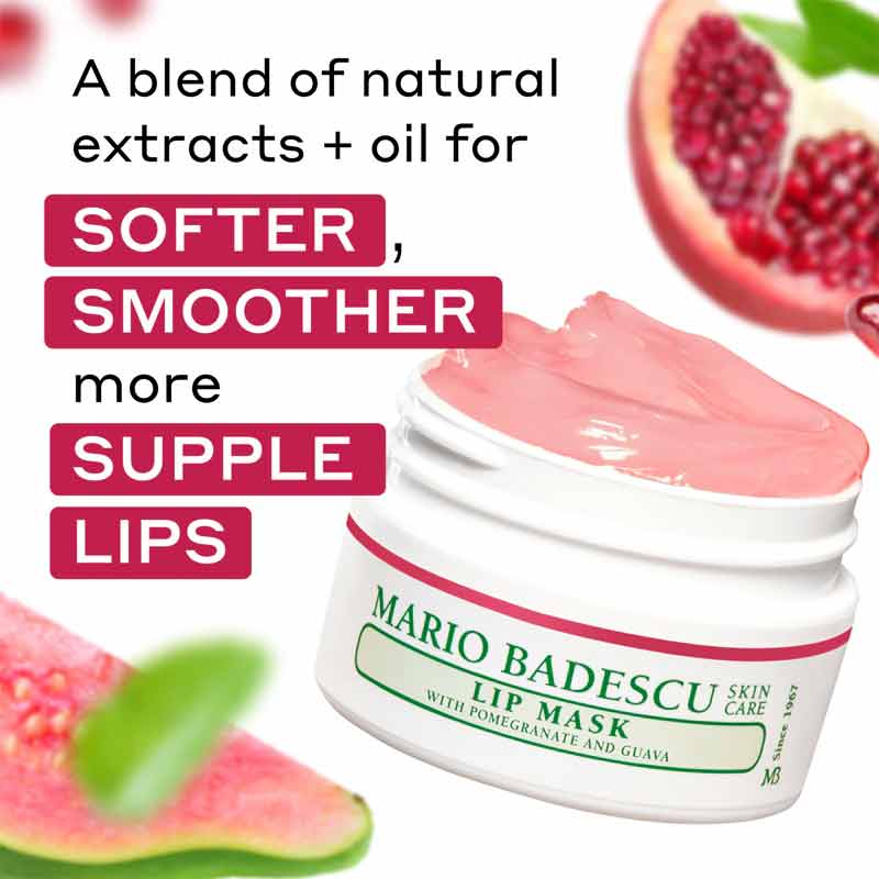 Lip Mask With Pomegranate & Guava by Mario Badescu