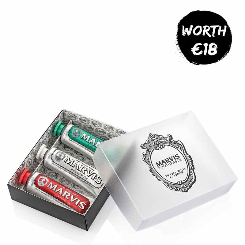Toothpaste Travel Trio Gift Set by Marvis