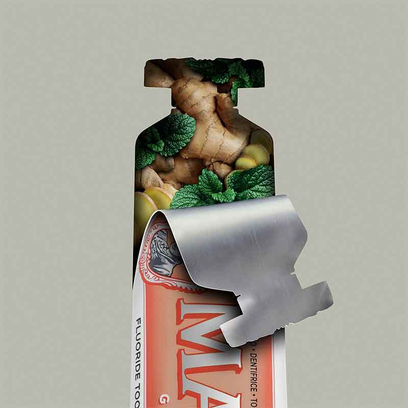 Ginger Mint Toothpaste by Marvis