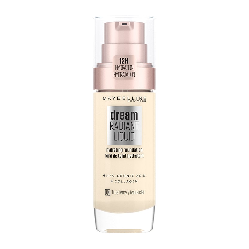 Dream Radiant Liquid Hydrating Foundation with Hyaluronic Acid and Collagen