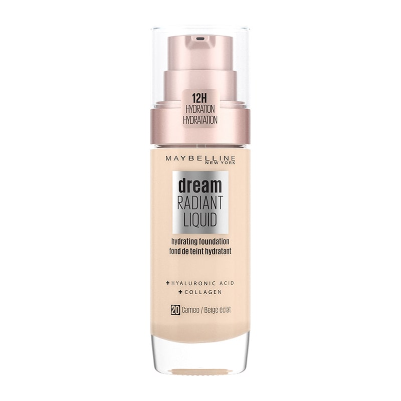 Dream Radiant Liquid Hydrating Foundation with Hyaluronic Acid and Collagen