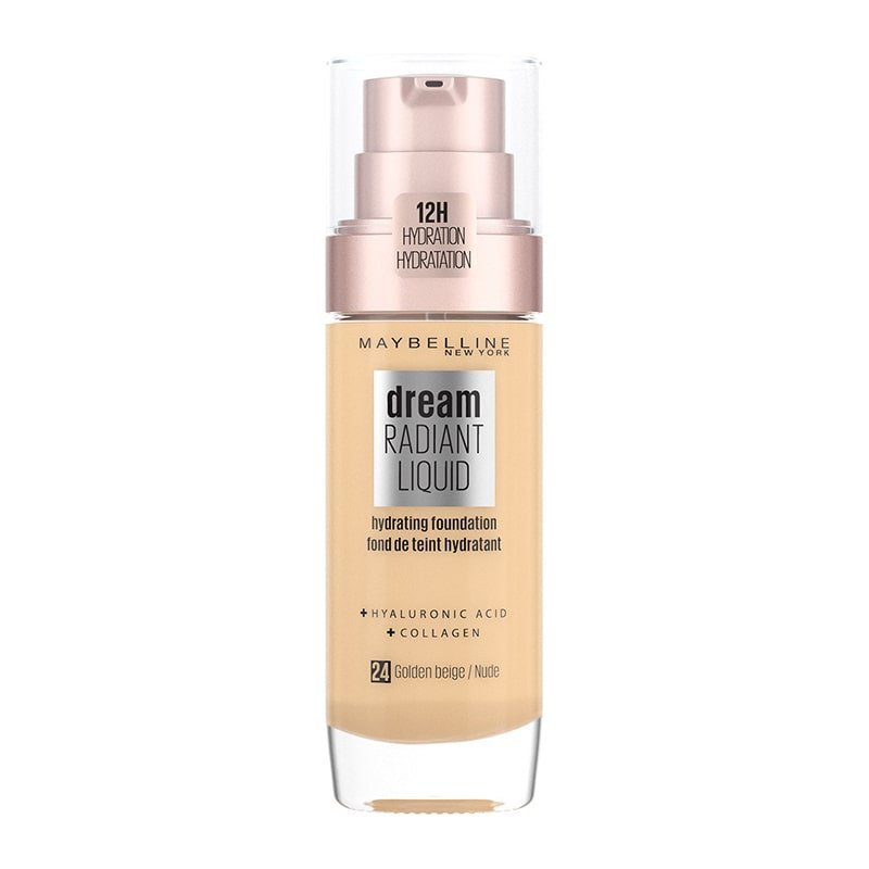 Dream Radiant Liquid Hydrating Foundation with Hyaluronic Acid and Collagen
