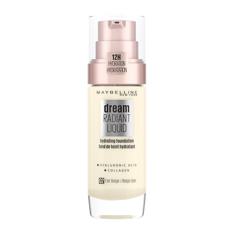 Dream Radiant Liquid Hydrating Foundation with Hyaluronic Acid and Collagen