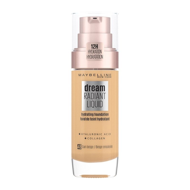 Dream Radiant Liquid Hydrating Foundation with Hyaluronic Acid and Collagen